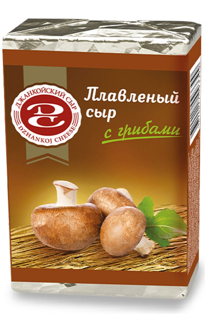 Сыр плавленый с грибами